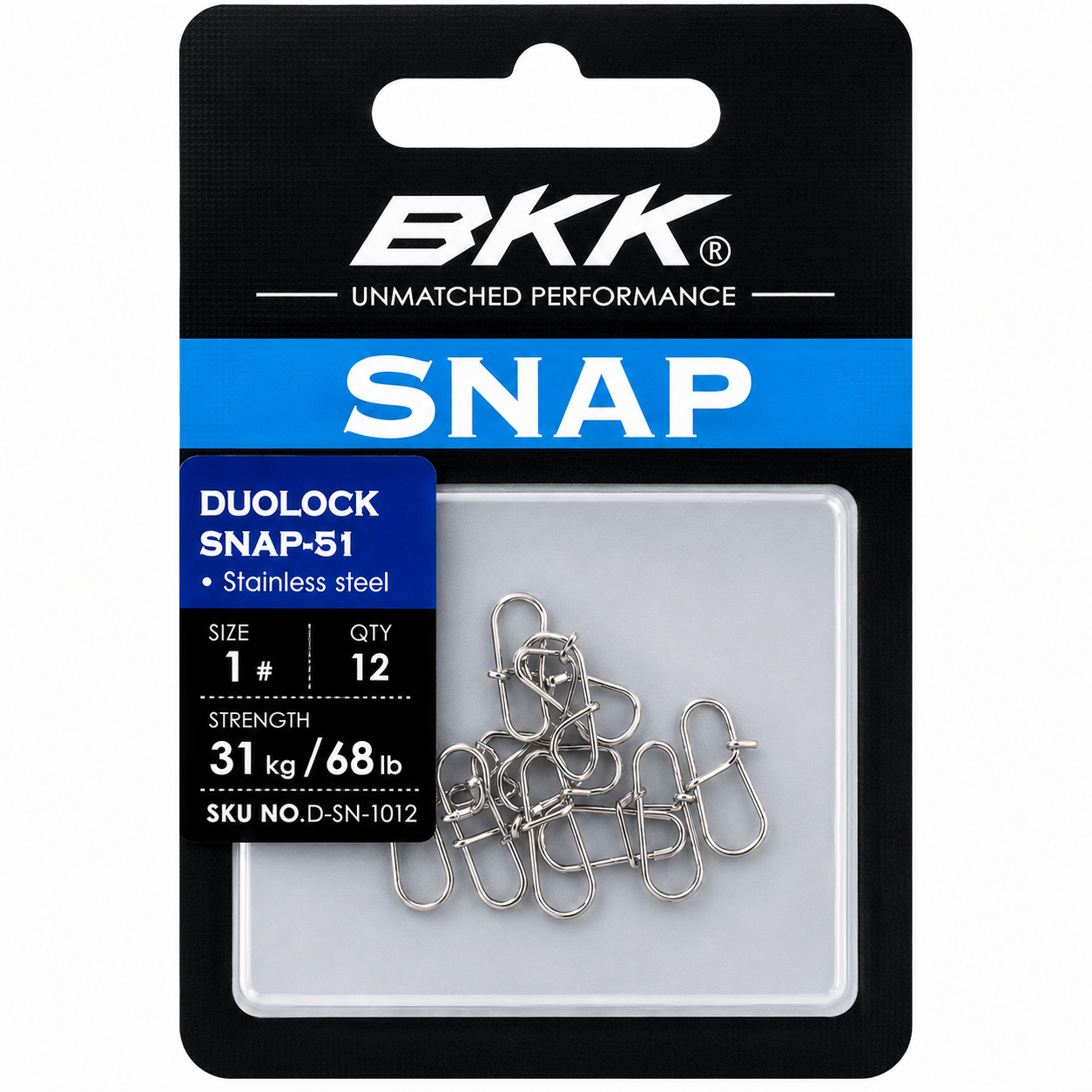 BKK Fishing Snap Clips Set