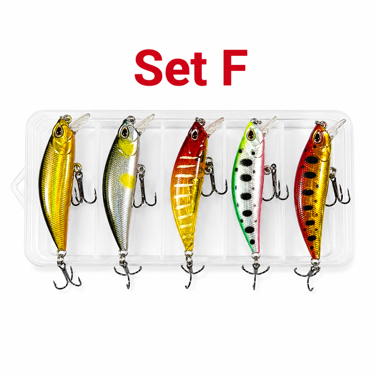 Minnow Set 5pcs 5grams
