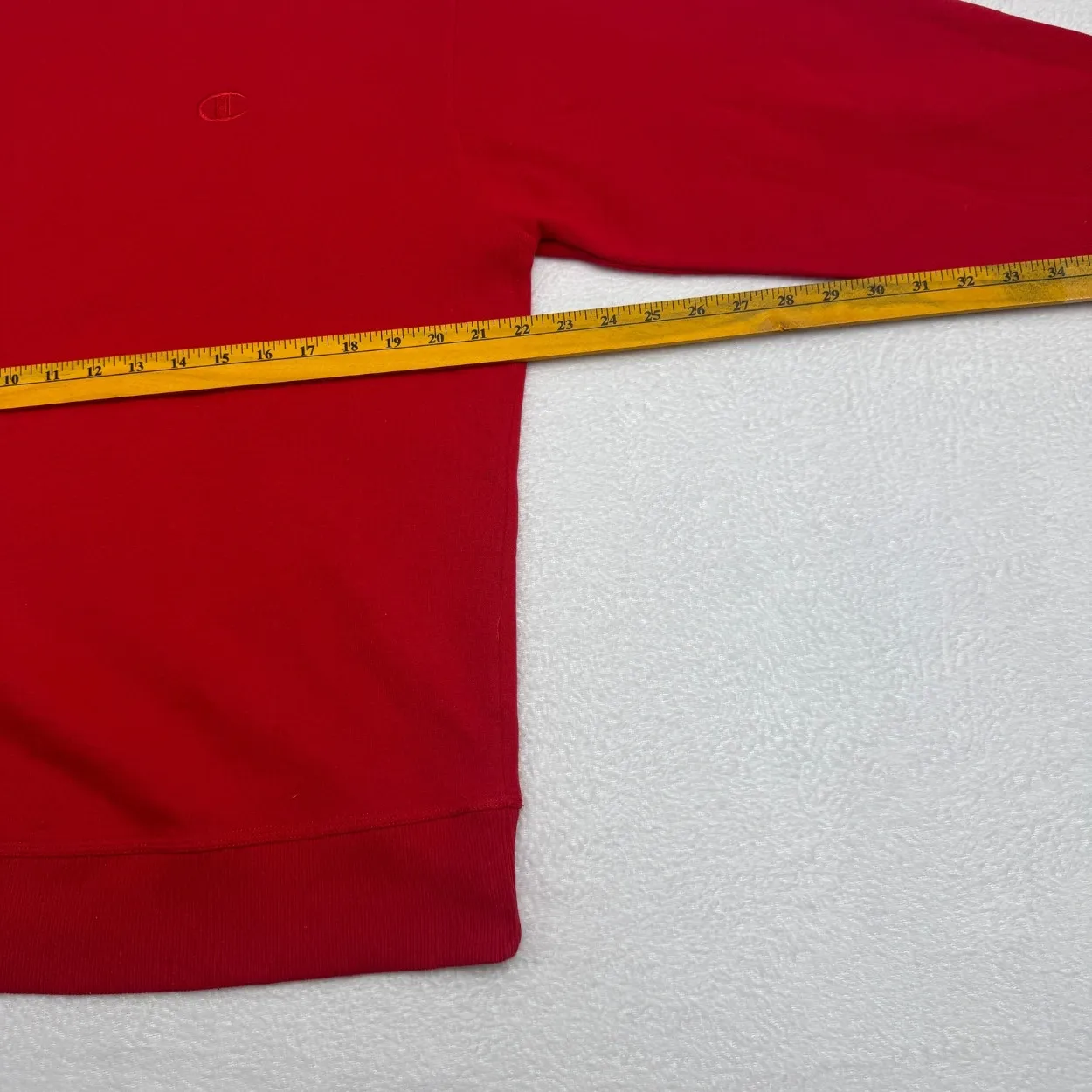 Champion Reverse Weave Crewneck Sweatshirt – Red