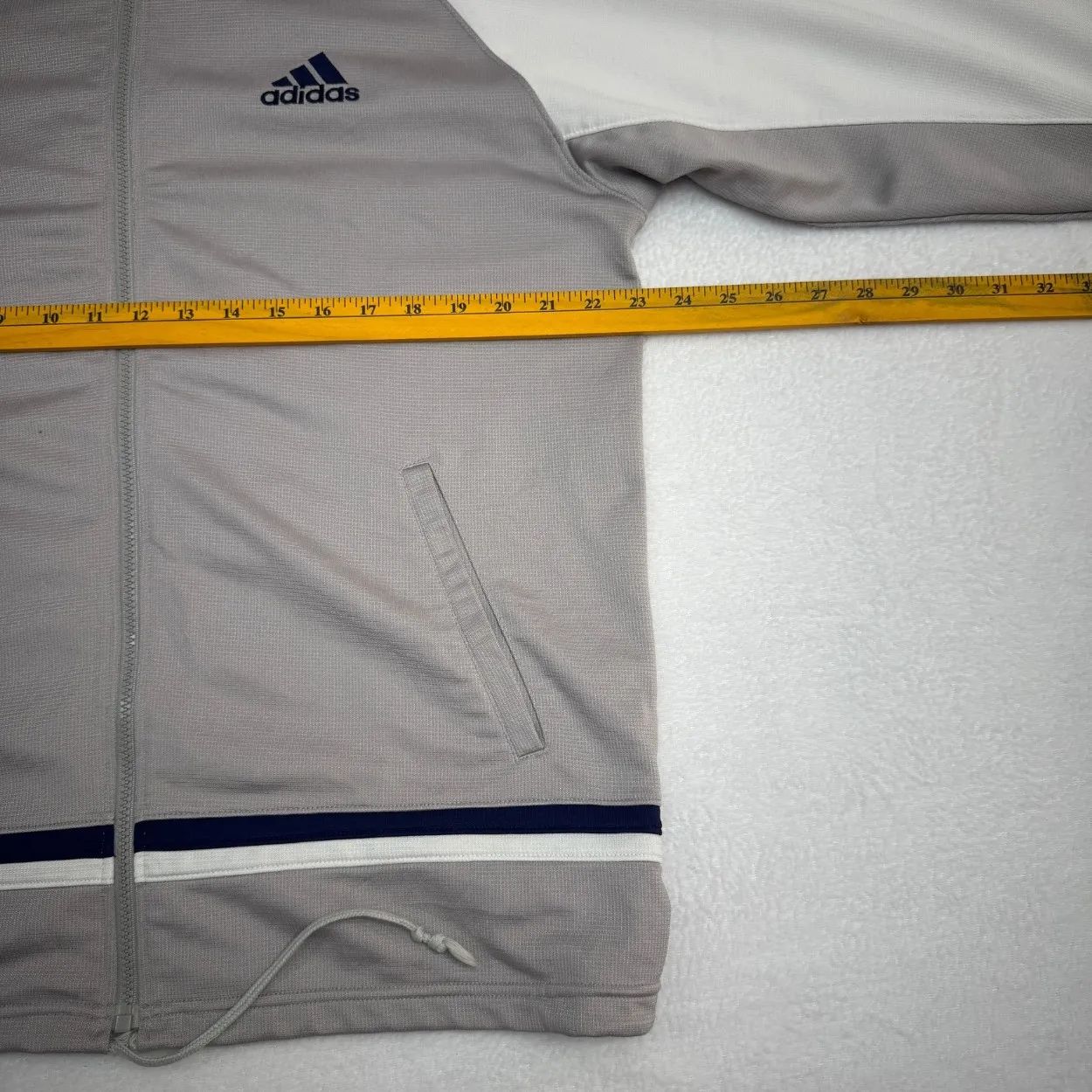 Adidas Vintage Grey Track Jacket