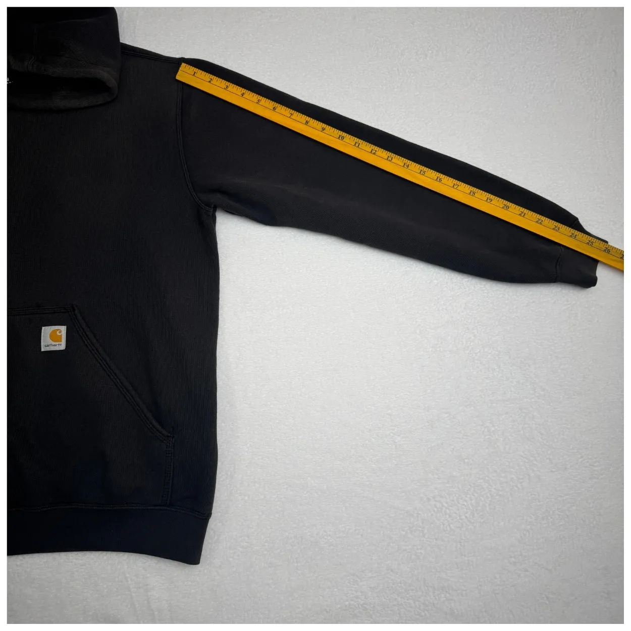 Carhartt Essentials Black Pullover Hoodie