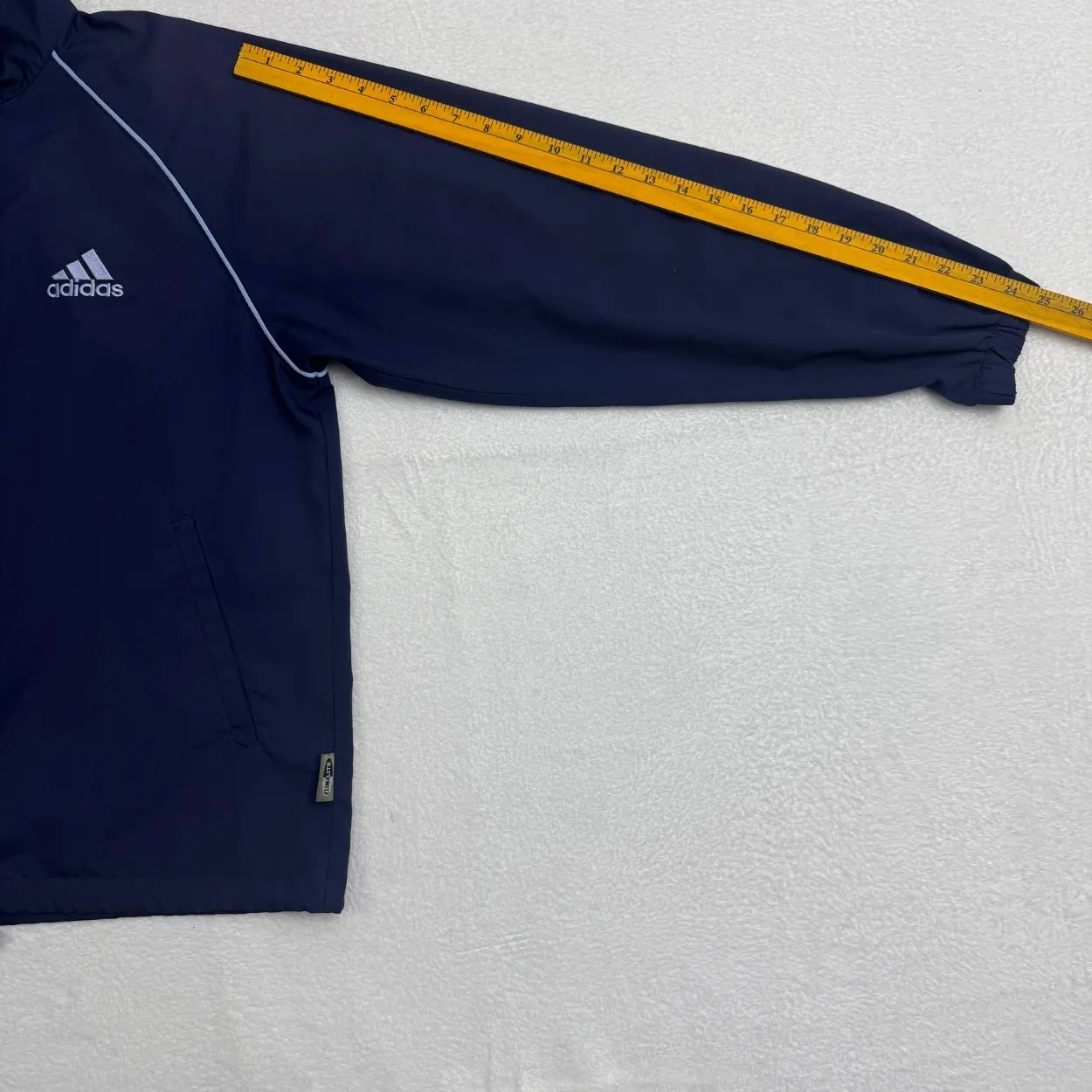 Adidas Navy Full-Zip Track Jacket