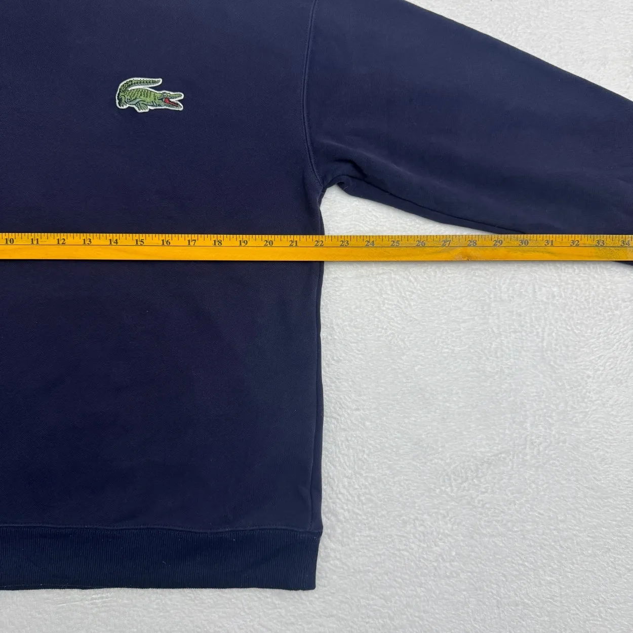Lacoste Navy Crewneck Sweatshirt