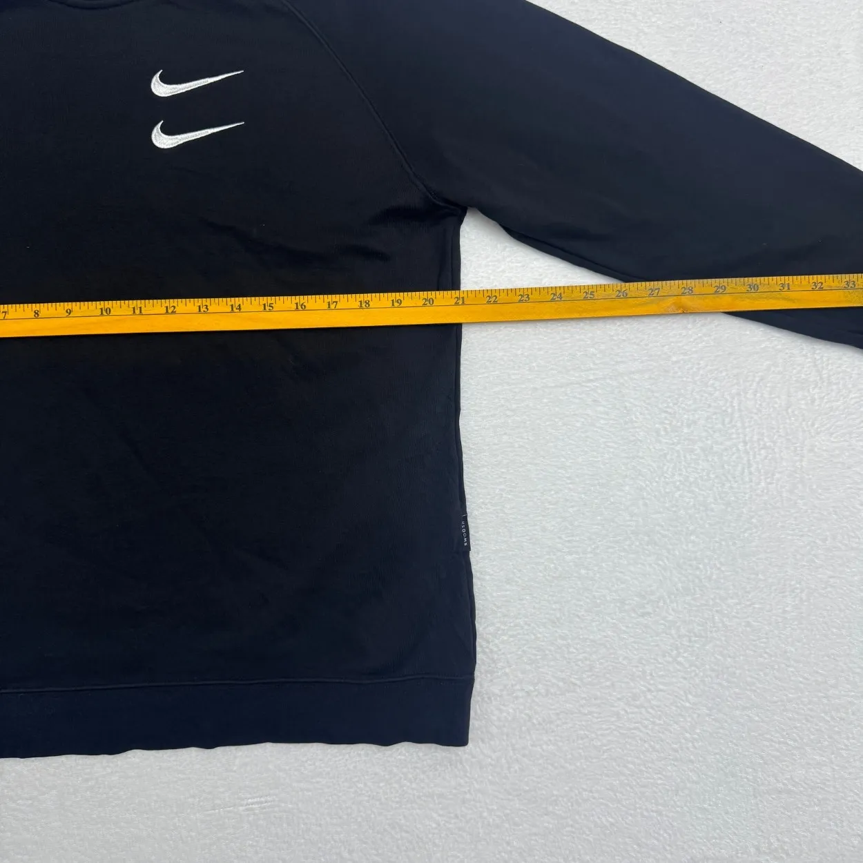 Nike Double Swoosh Crewneck Sweatshirt – Black
