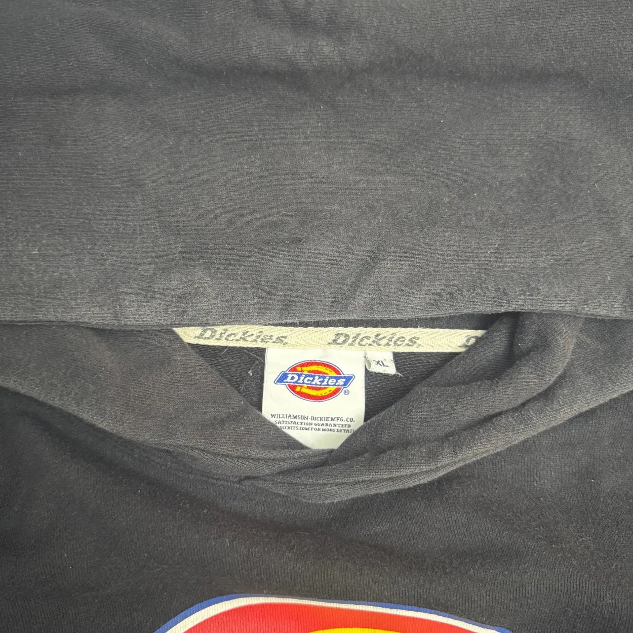 Dickies Horseshoe Logo Black Pullover Hoodie