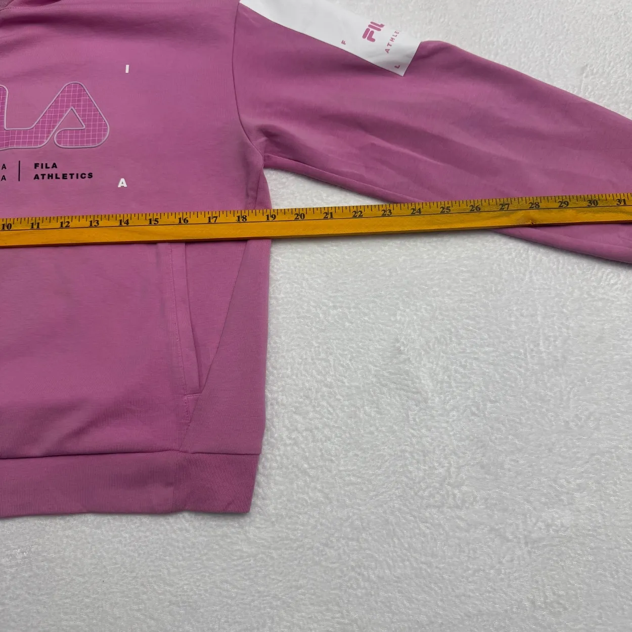 FILA Athletics Pink Pullover Hoodie