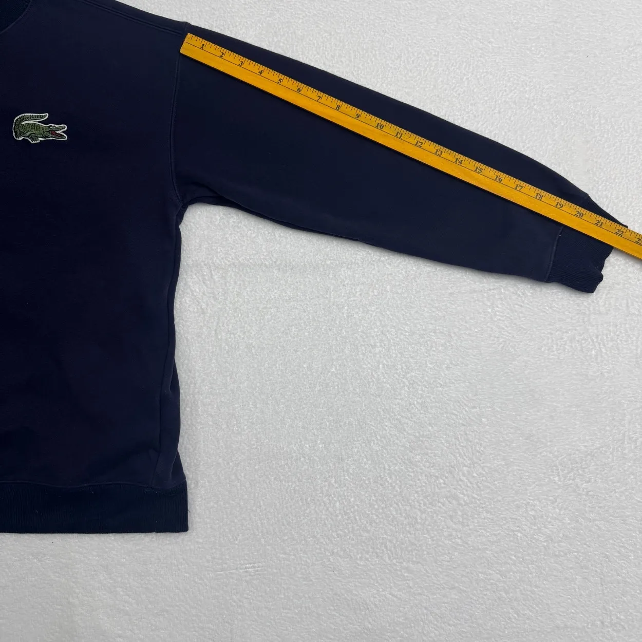 Lacoste Navy Crewneck Sweatshirt
