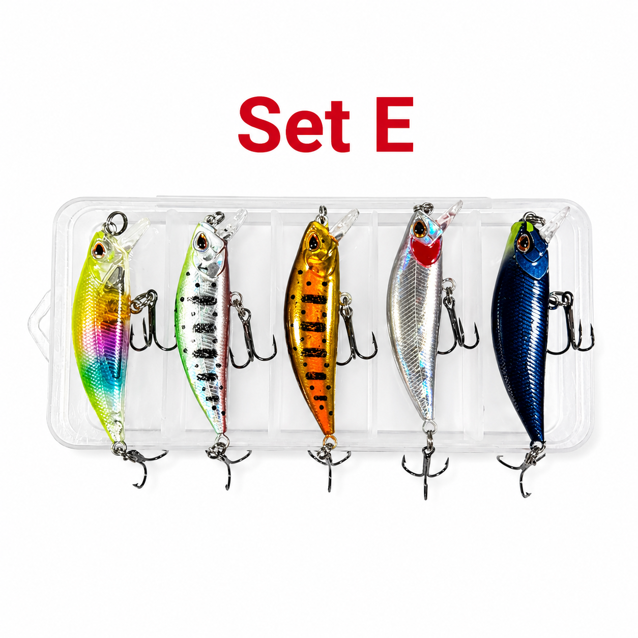 Minnow Set 5pcs 5grams