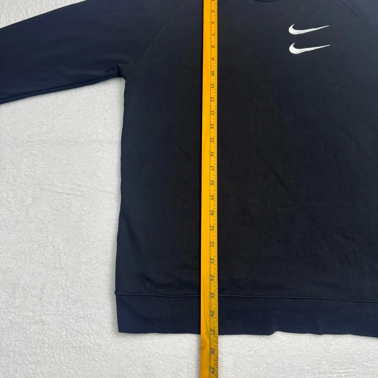Nike Double Swoosh Crewneck Sweatshirt – Black