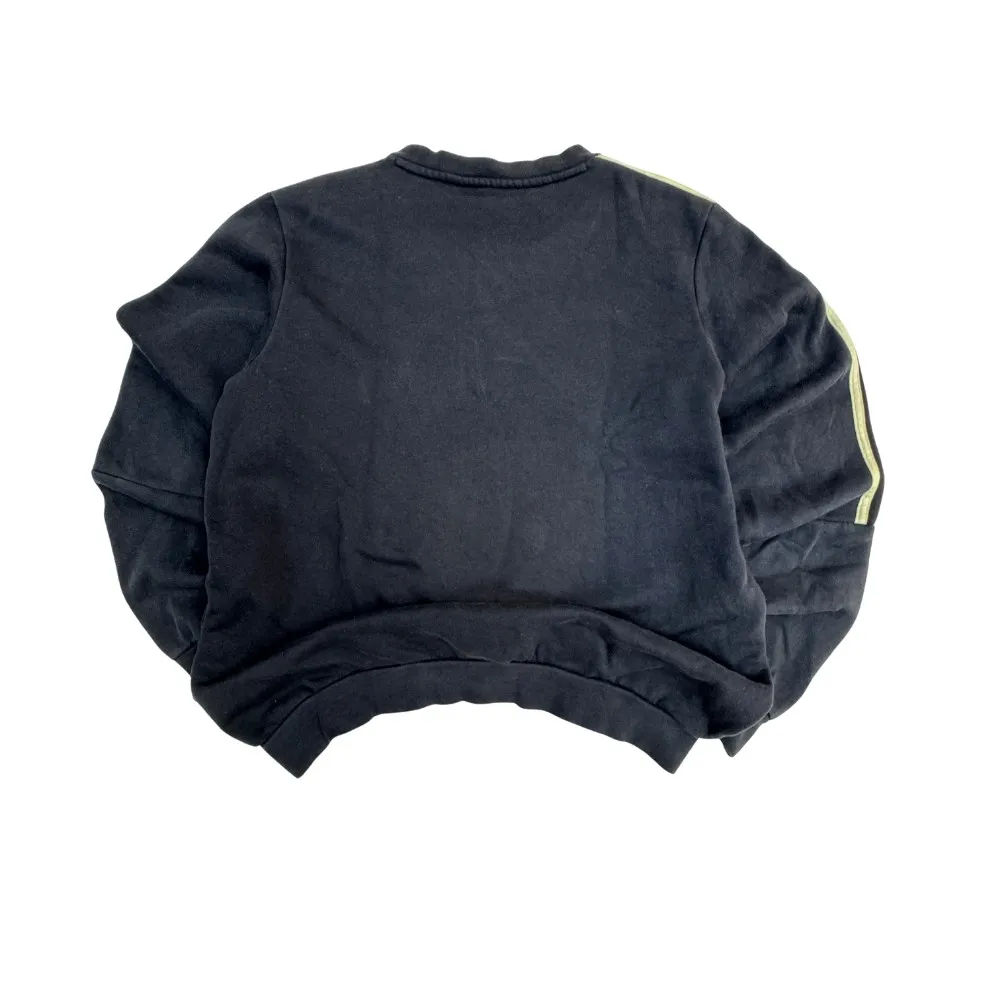 Adidas 3-Stripes Navy Crewneck Sweatshirt