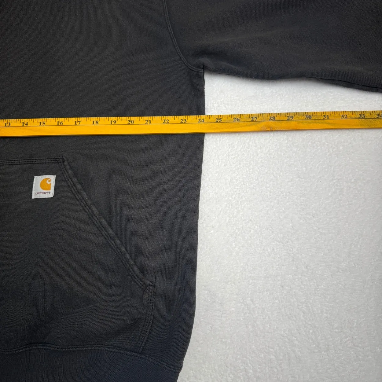 Carhartt Essentials Black Pullover Hoodie