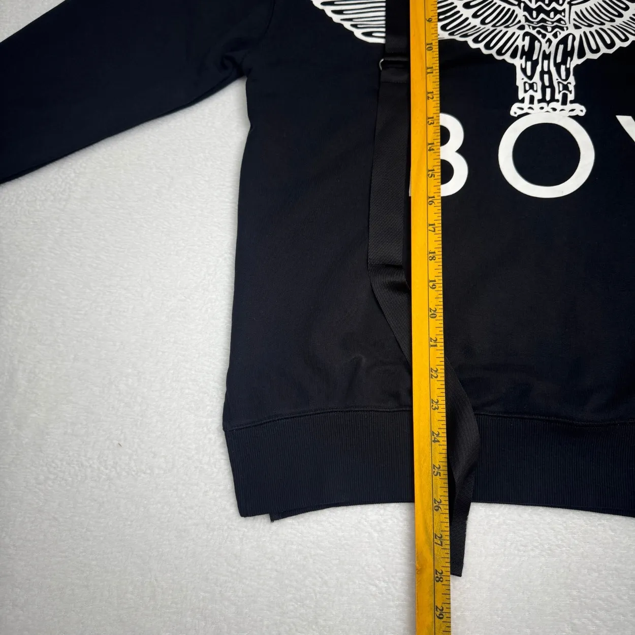 BOY London Eagle Logo Black Crewneck Sweatshirt