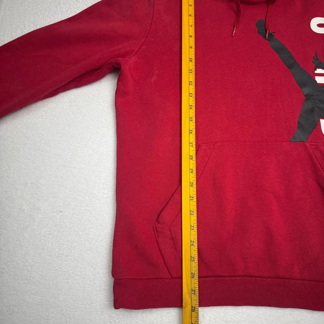 Jordan Jumpman Red Graphic Pullover Hoodie