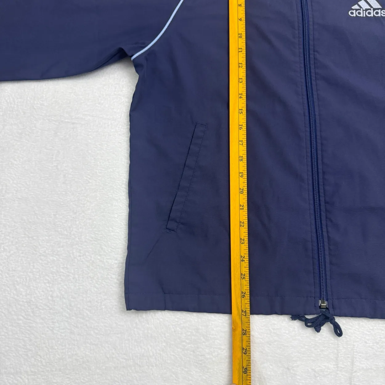 Adidas Navy Full-Zip Track Jacket