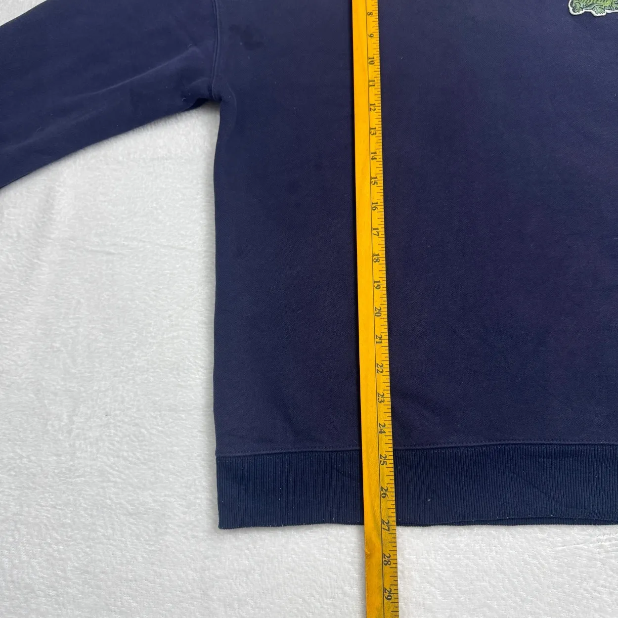Lacoste Navy Crewneck Sweatshirt