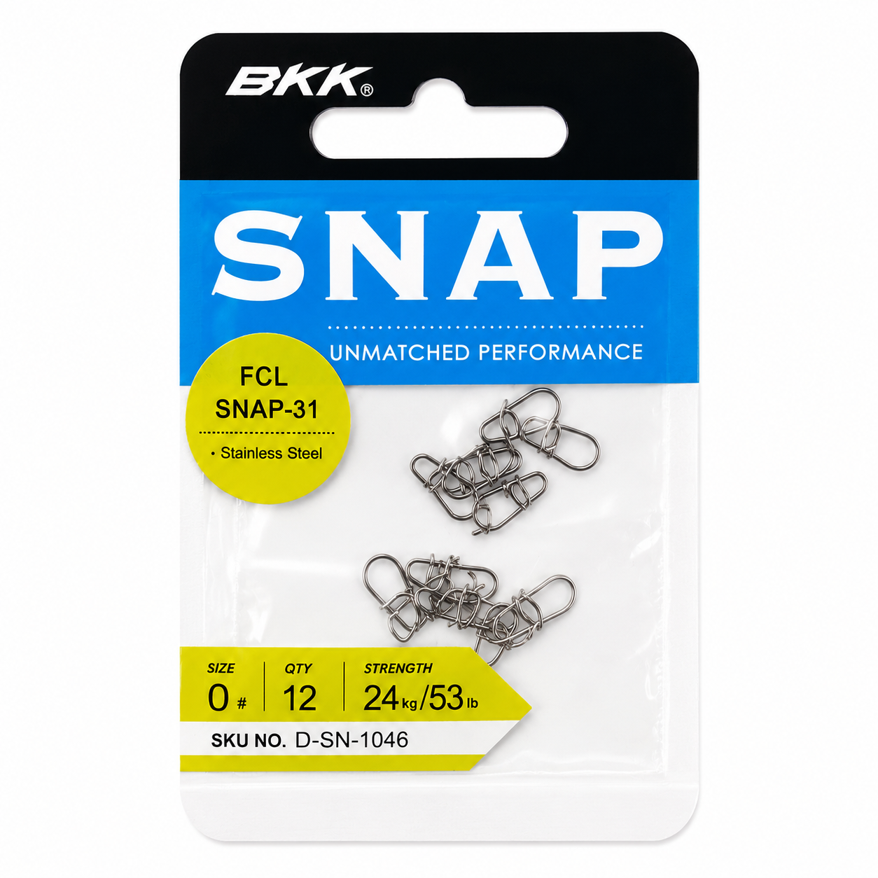 BKK Fishing Snap Clips Set