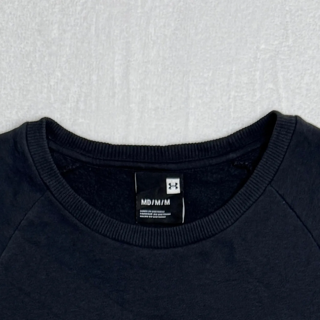 Under Armour Essential Crewneck Sweatshirt – Black