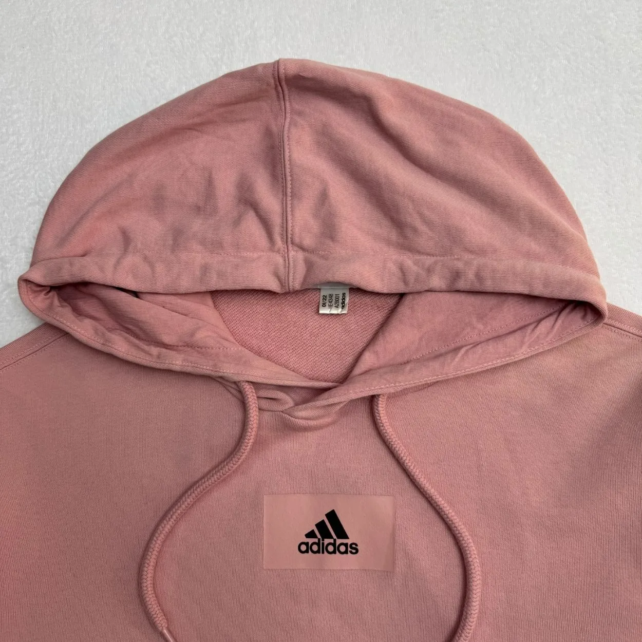 Adidas Essential Pullover Hoodie – Dusty Pink