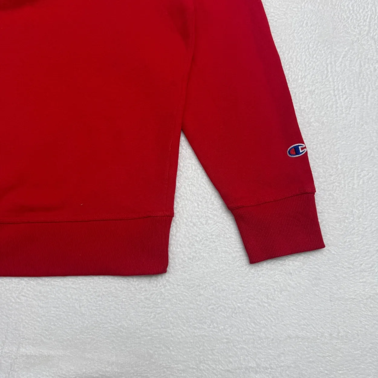 Champion Reverse Weave Crewneck Sweatshirt – Red