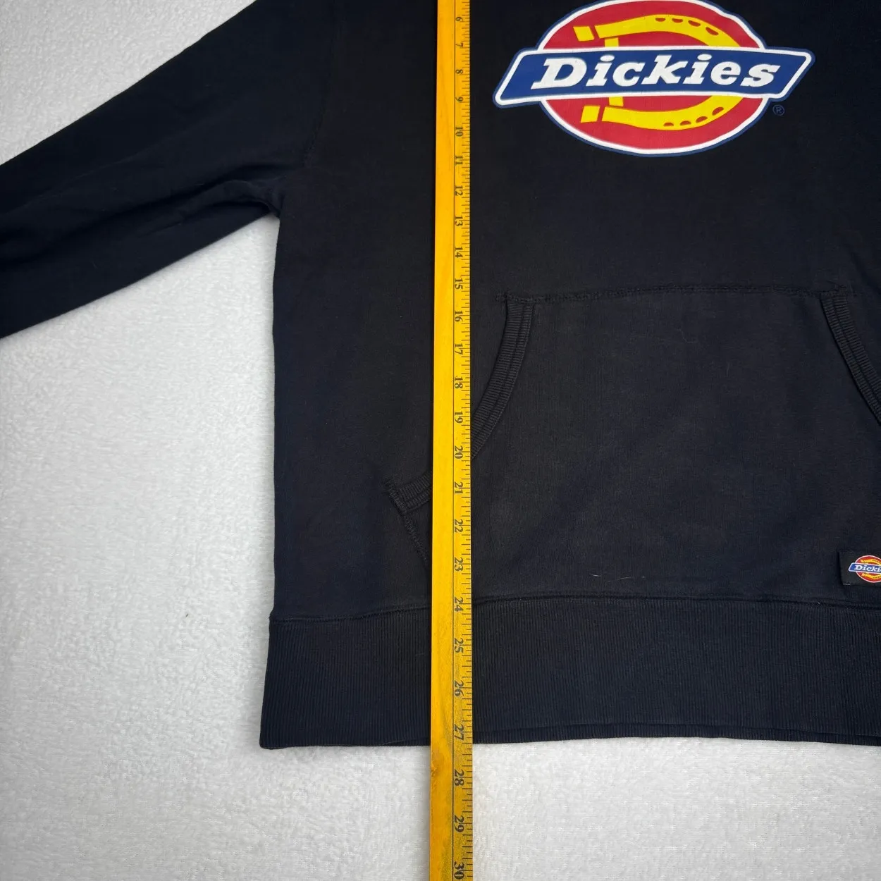 Dickies Horseshoe Logo Black Pullover Hoodie