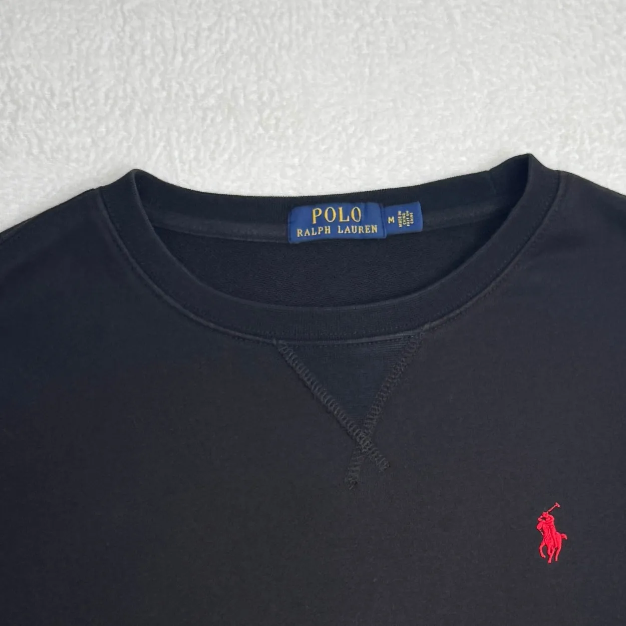 Polo Ralph Lauren Navy Crewneck Sweatshirt