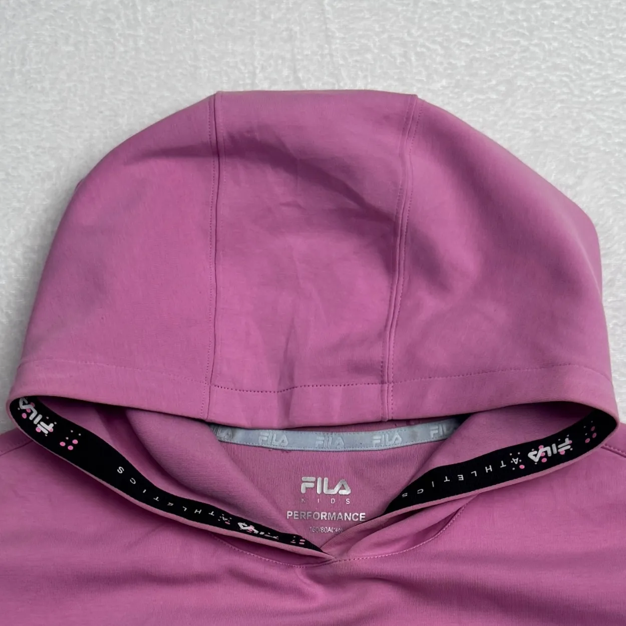 FILA Athletics Pink Pullover Hoodie