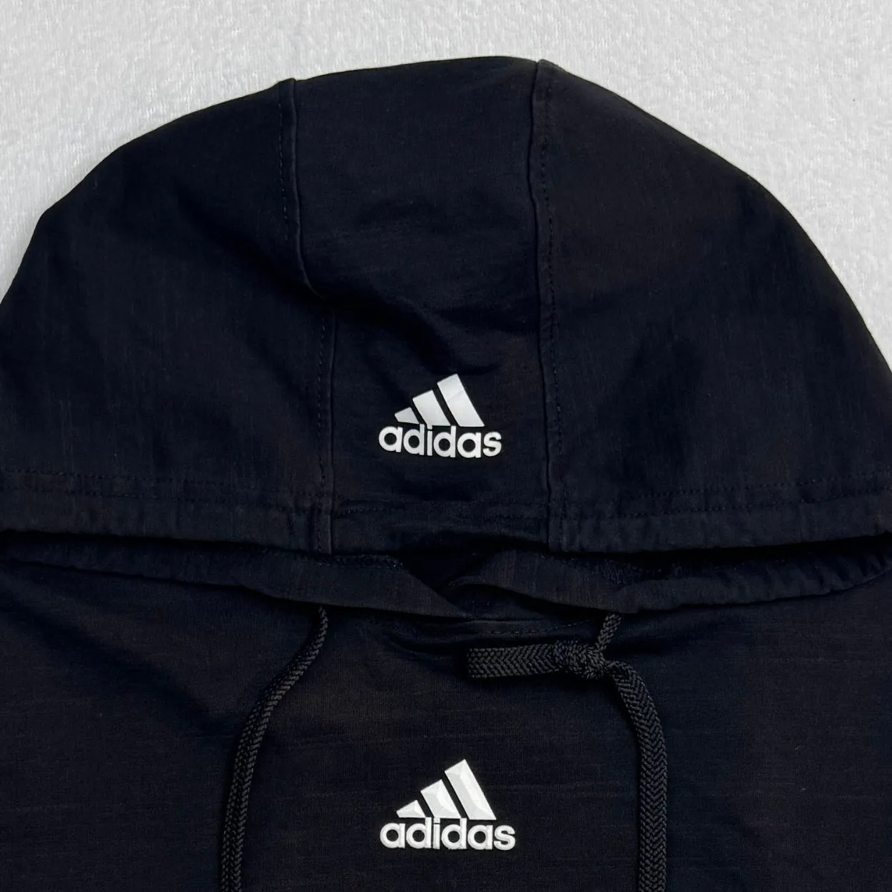 Adidas 3-Stripes Pullover Hoodie – Black