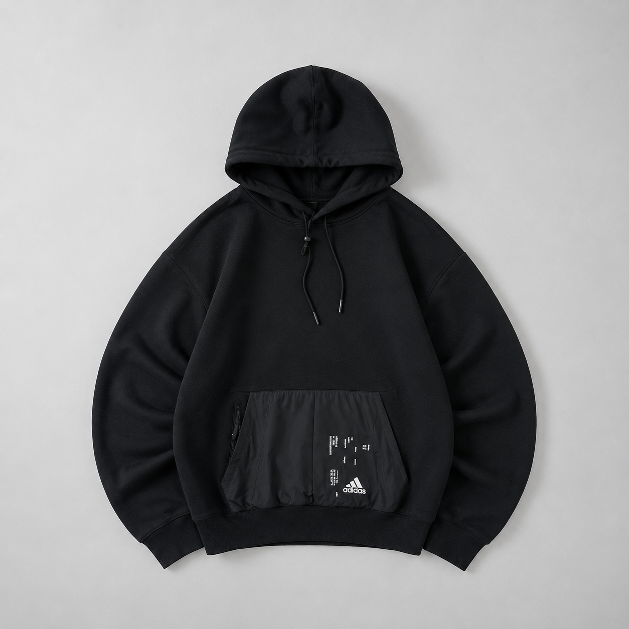 Adidas Utility Pocket Pullover Hoodie – Black