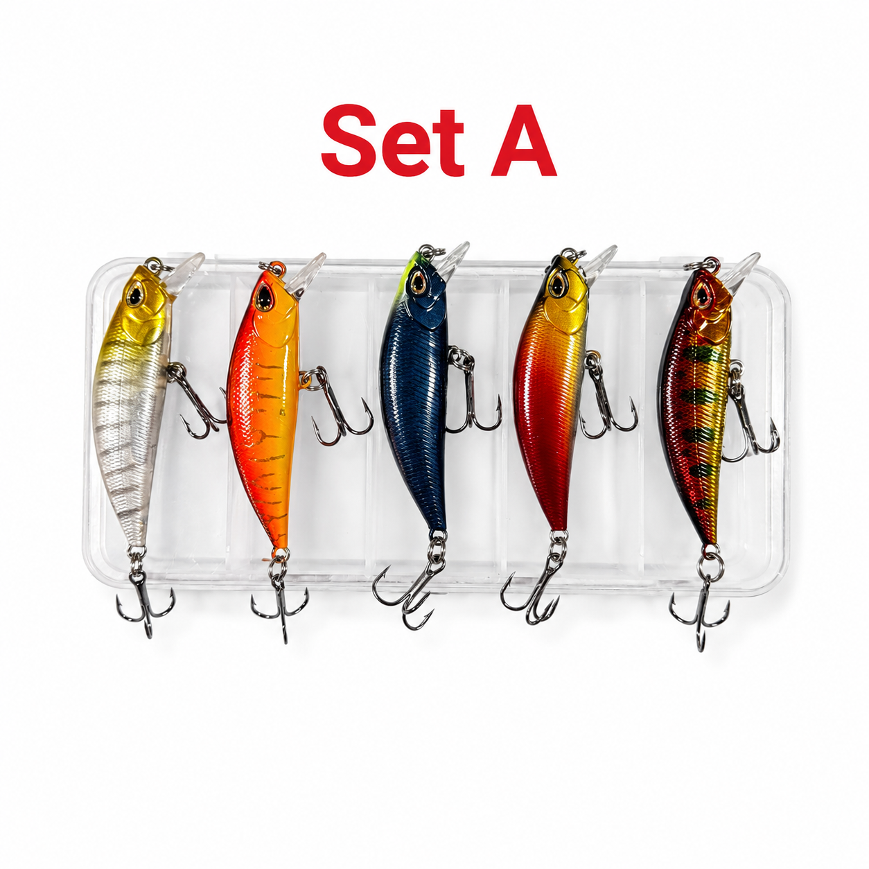 Minnow Set 5pcs 5grams