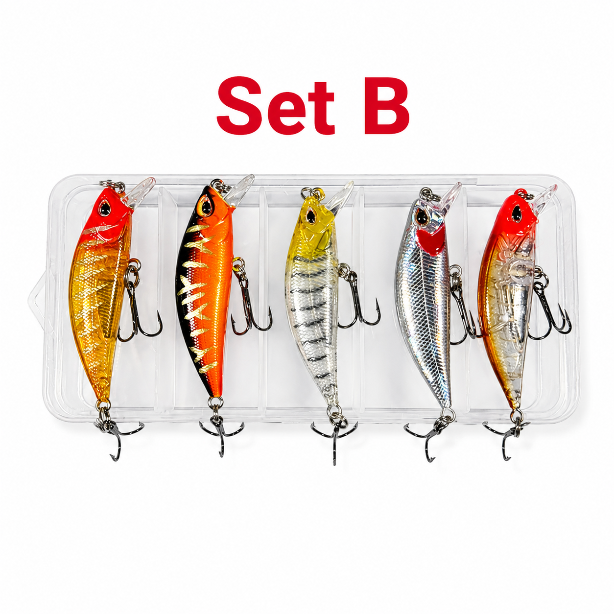 Minnow Set 5pcs 5grams