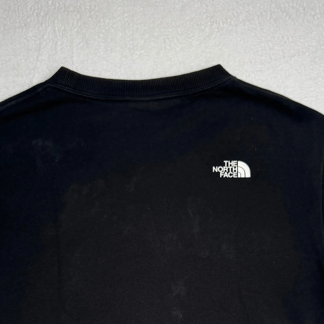 The North Face Triple Logo Black Crewneck Sweatshirt