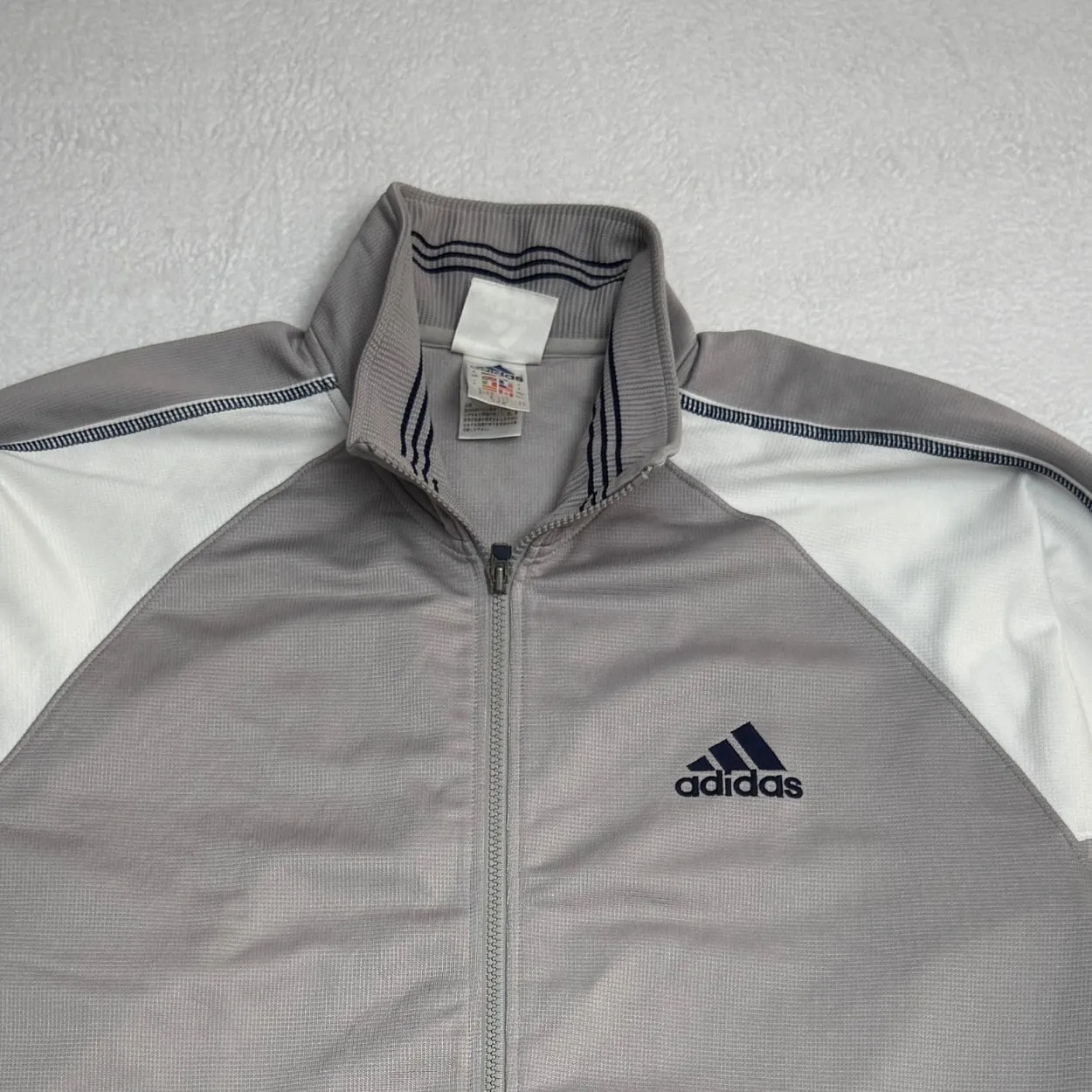 Adidas Vintage Grey Track Jacket