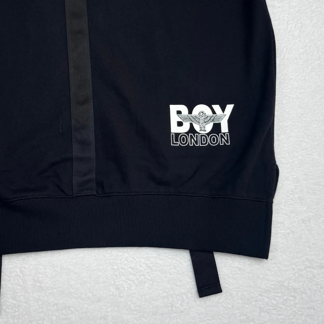 BOY London Eagle Logo Black Crewneck Sweatshirt