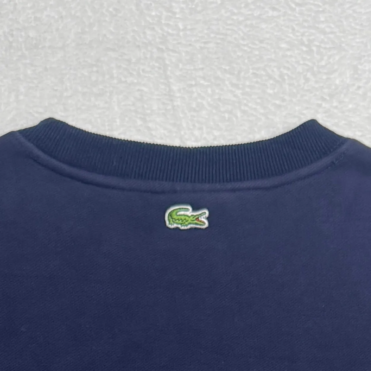Lacoste Navy Crewneck Sweatshirt