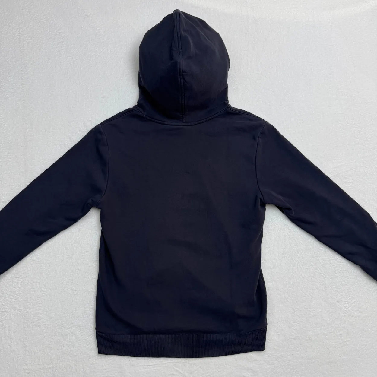 Fila Classic Logo Pullover Hoodie – Navy