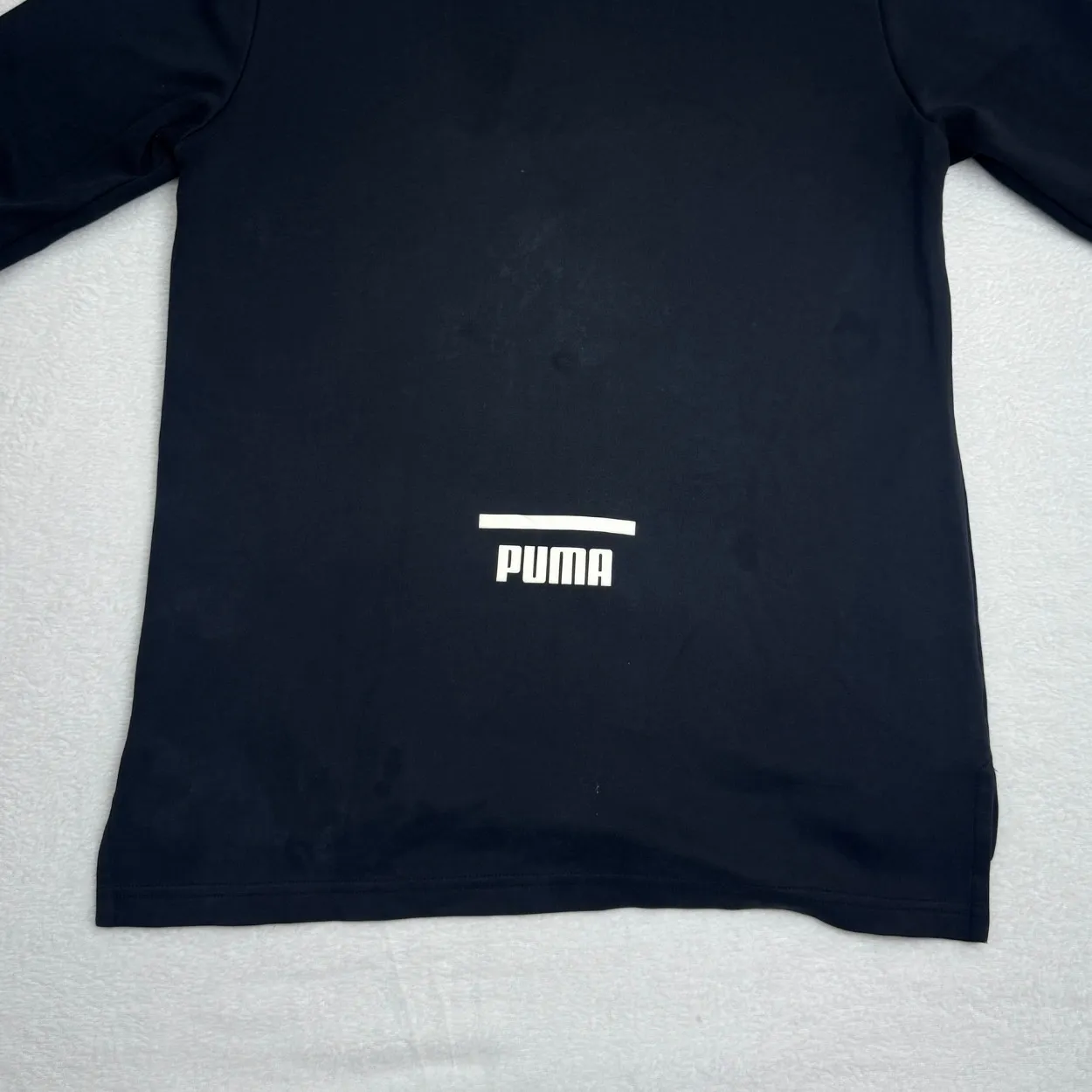 Puma Essentials Black Full-Zip Hoodie