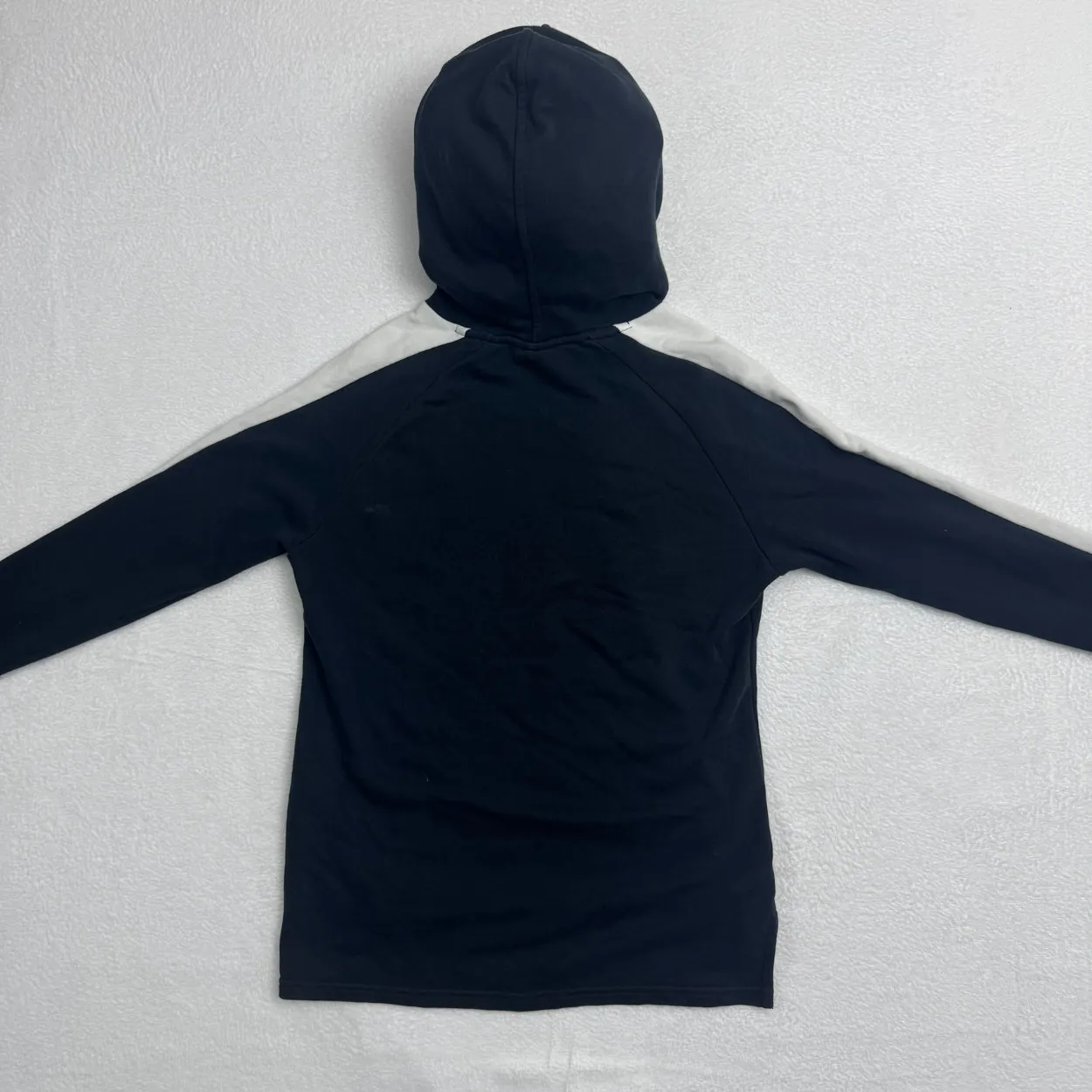 Puma Navy Logo Pullover Hoodie