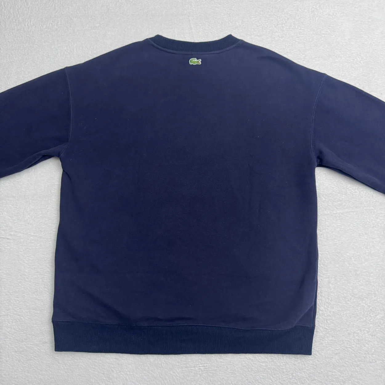 Lacoste Navy Crewneck Sweatshirt
