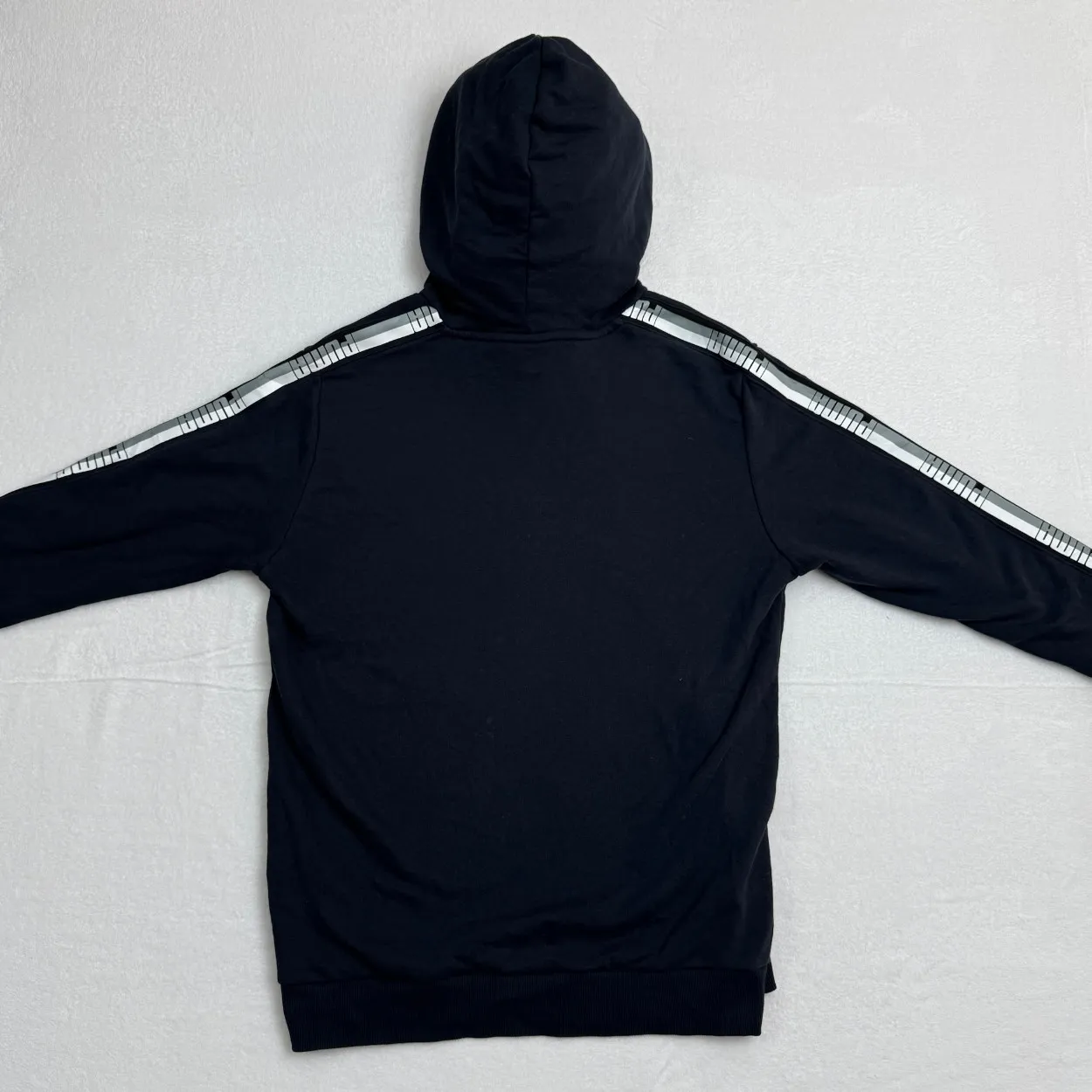 PUMA Essential Logo Pullover Hoodie – Black