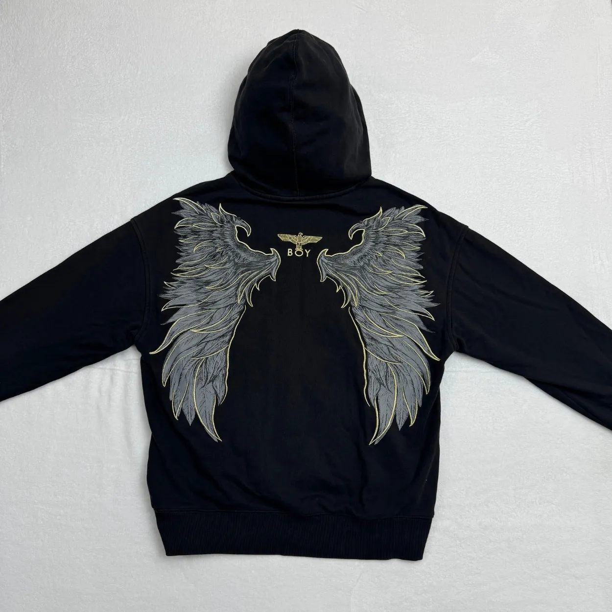 Save the World Graphic Hoodie – Black