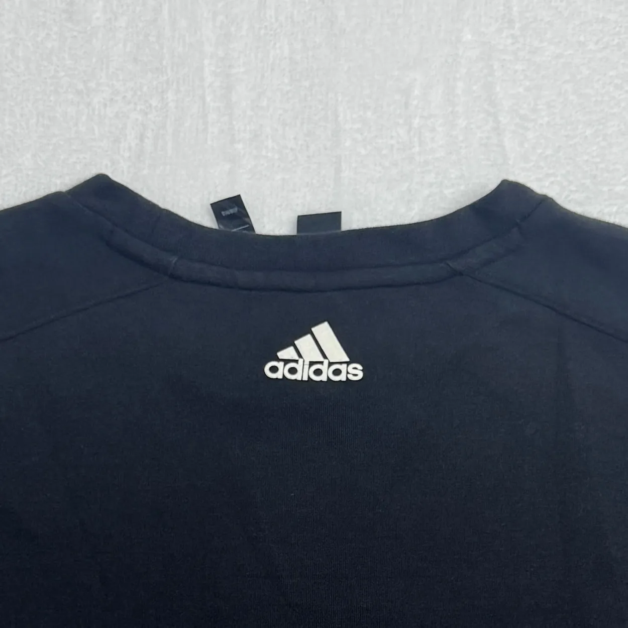 Adidas Badge of Sport Crewneck Sweatshirt – Black