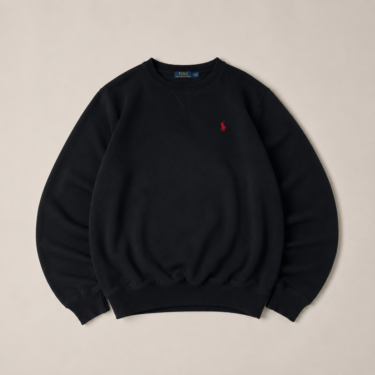Polo Ralph Lauren Navy Crewneck Sweatshirt