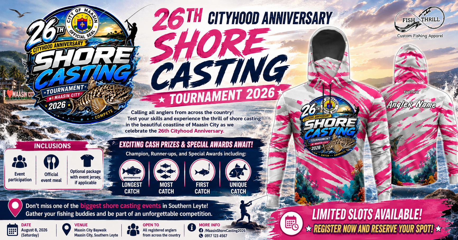 Shore Casting Tournament poster