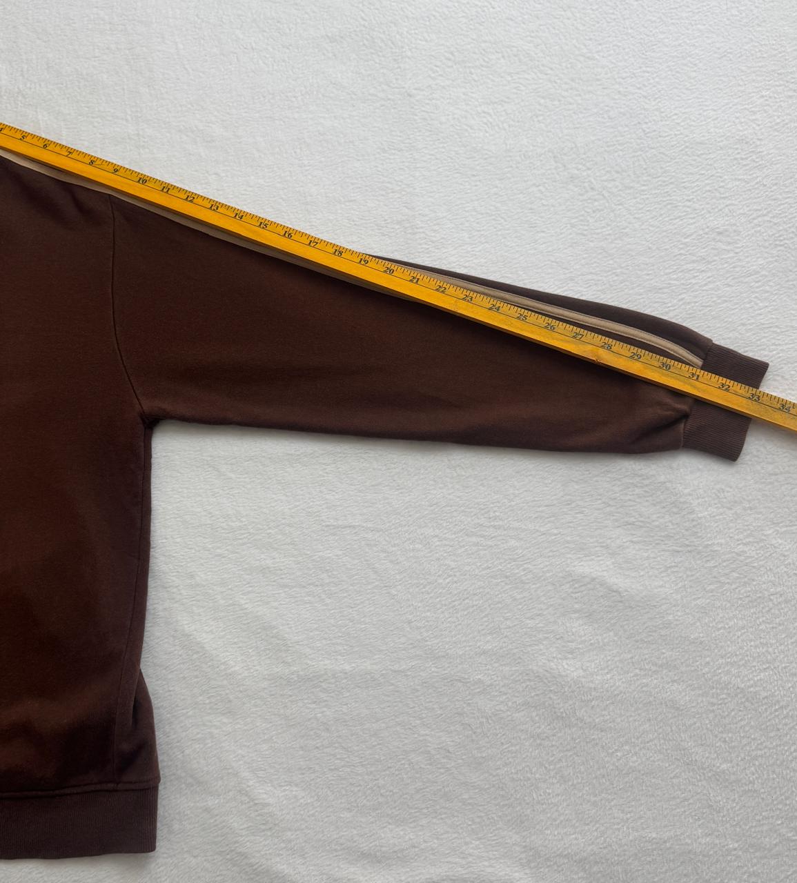 Brown Japanese-Inspired Track Jacket