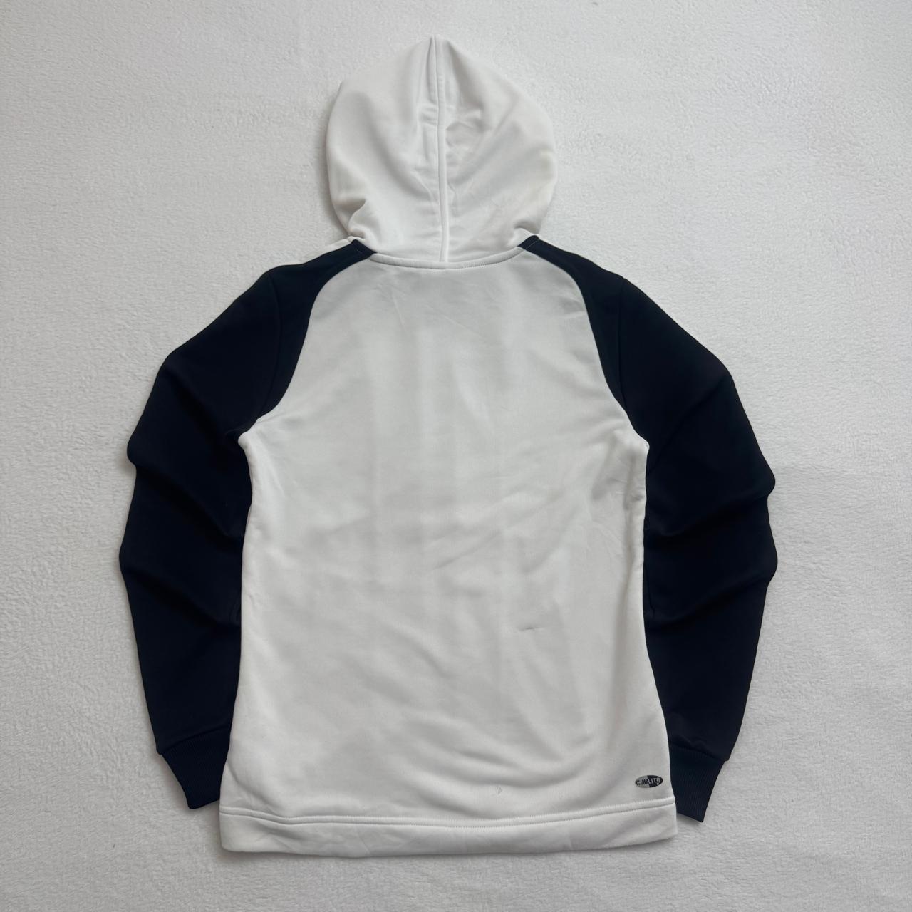 Adidas Three-Stripe Full-Zip Hoodie