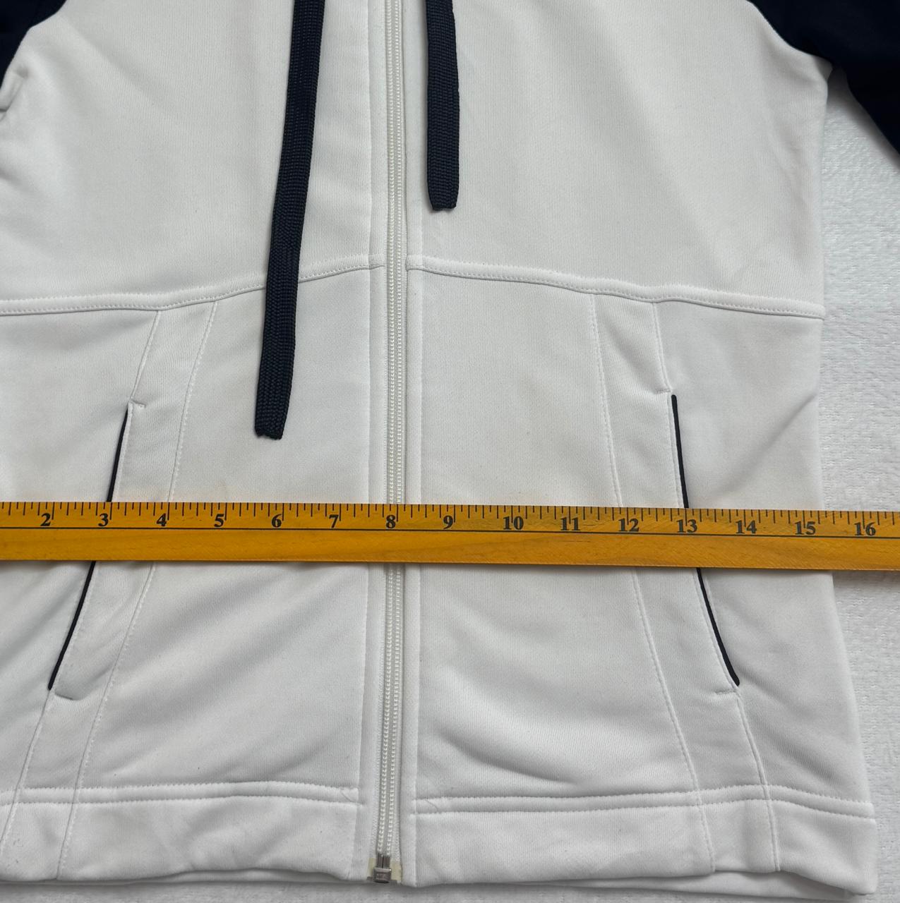 Adidas Three-Stripe Full-Zip Hoodie