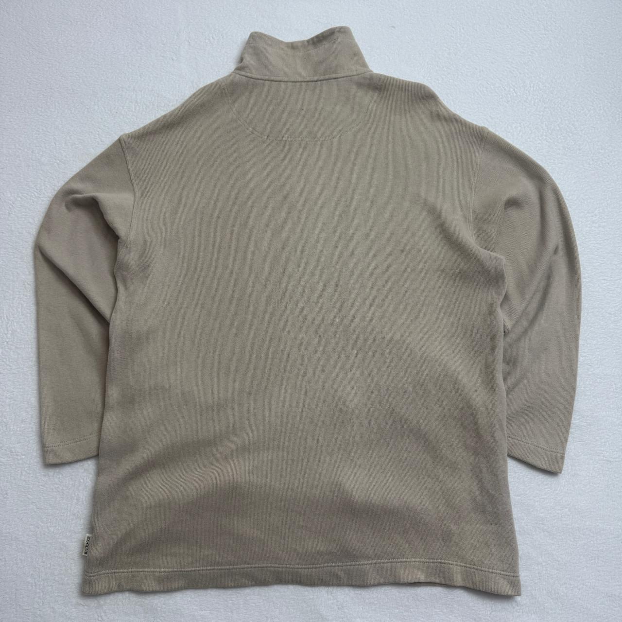 Beige Full-Zip Fleece Jacket