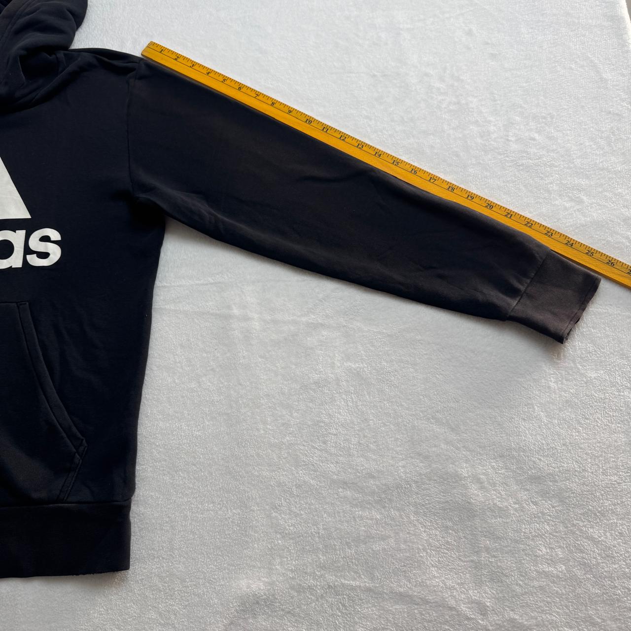 Adidas Big Logo Black Pullover Hoodie