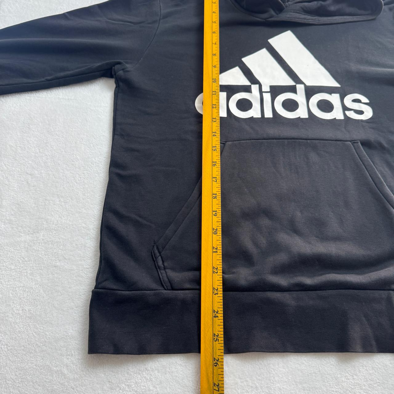 Adidas Big Logo Black Pullover Hoodie