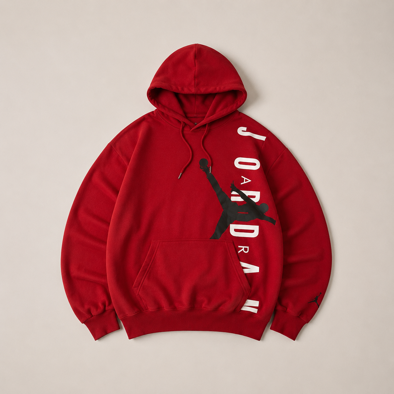 Jordan Jumpman Red Graphic Pullover Hoodie